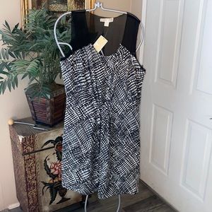 New Michael Kors Black Dress Sleeveless Very Pretty Sz 10